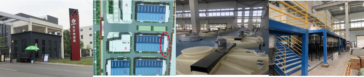 Production and warehouse facilities